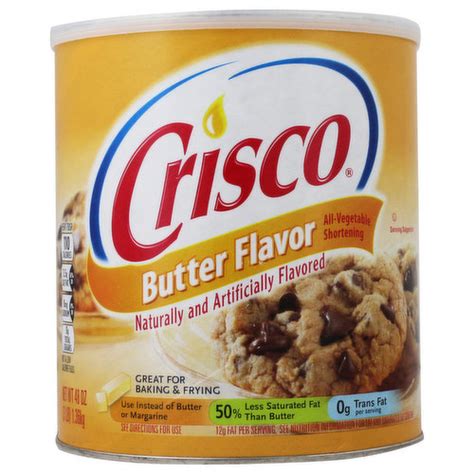 Is butter flavored Crisco gluten and dairy free